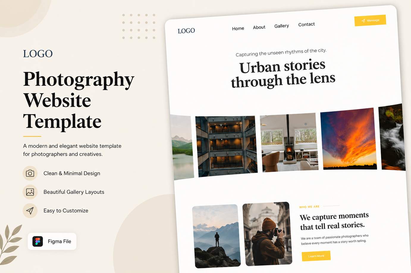 Photography Studio Portfolio Template